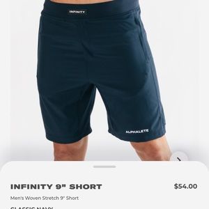 Alphalete: Infinity 9” short